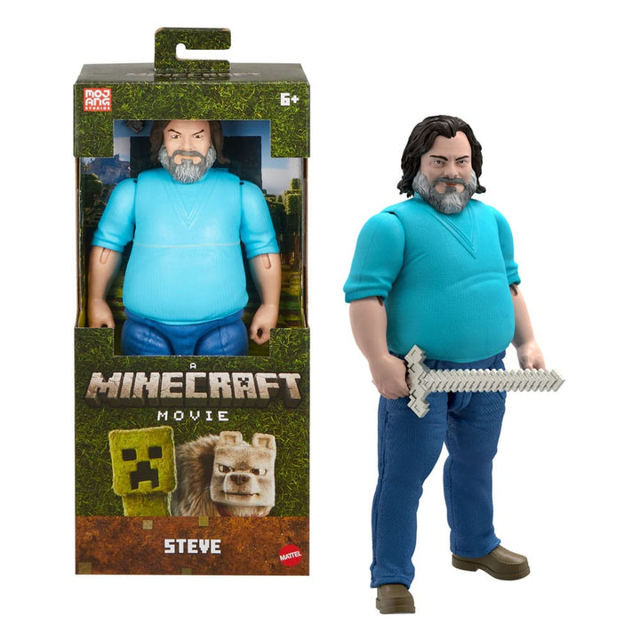 A Minecraft Movie Steve 12" Scale Action Figure