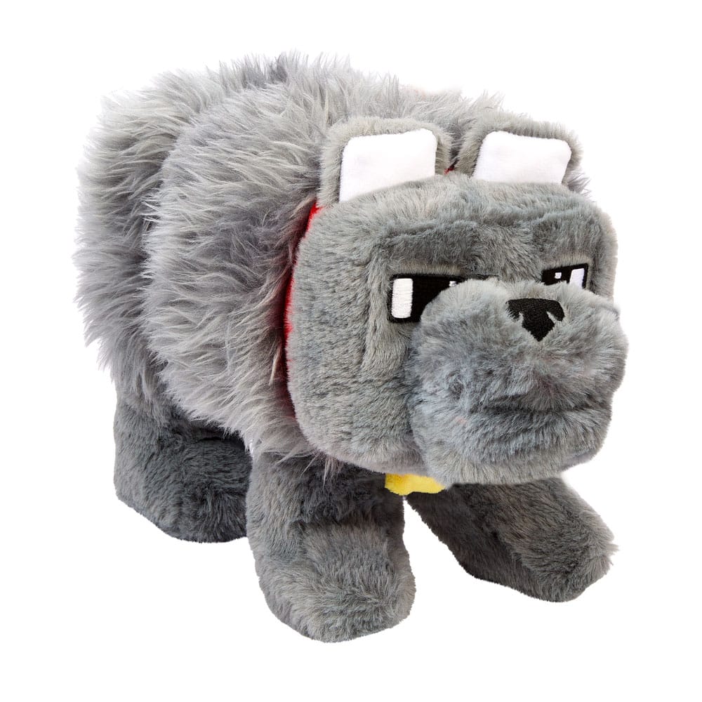 Minecraft Dennis The Wolf Interactive Plush