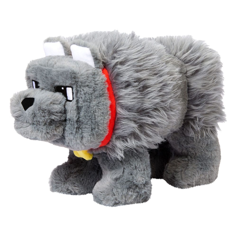 Minecraft Dennis The Wolf Interactive Plush