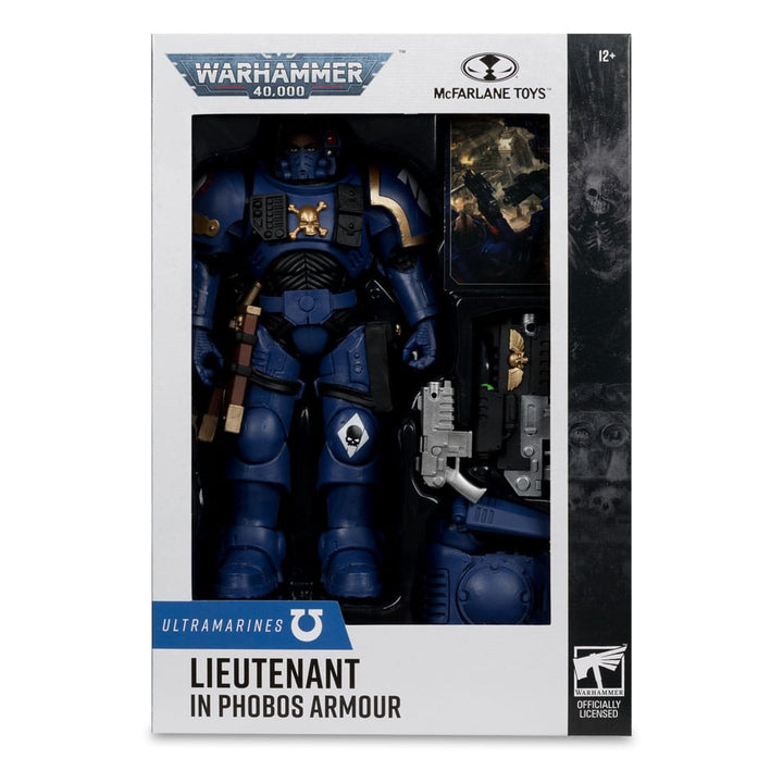 Warhammer 40,000 Ultramarines Lieutenant in Phobos Armor 7" Scale Action Figure [Artist Proof]