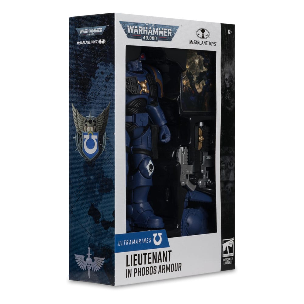 Warhammer 40,000 Ultramarines Lieutenant in Phobos Armor 7" Scale Action Figure [Artist Proof]