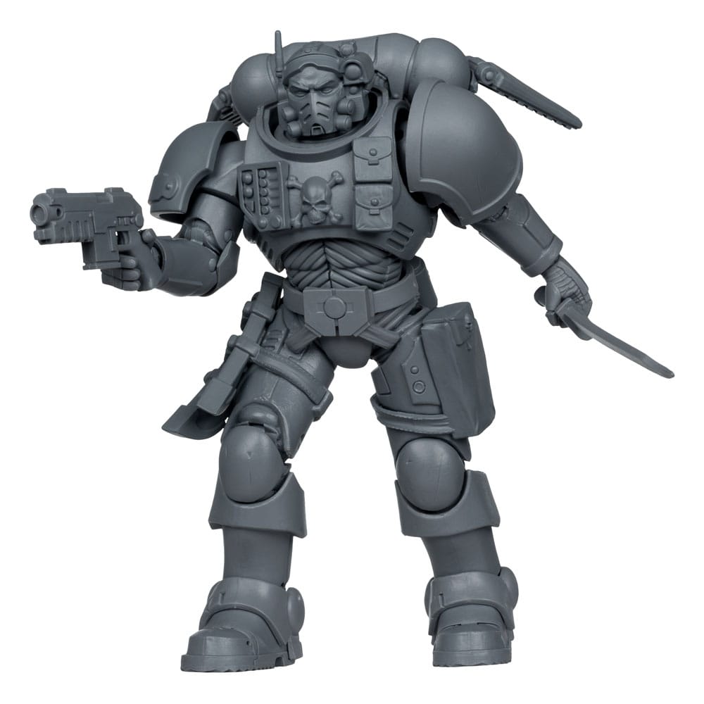 Warhammer 40,000 Ultramarines Lieutenant in Phobos Armor 7" Scale Action Figure