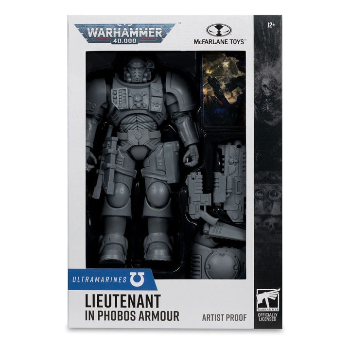 Warhammer 40,000 Ultramarines Lieutenant in Phobos Armor 7" Scale Action Figure
