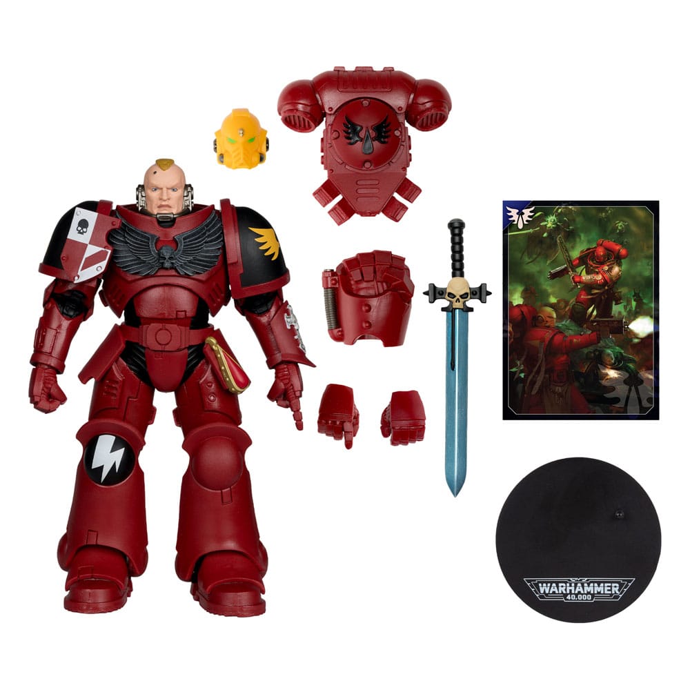 Warhammer 40,000 Blood Angel Intercessor Sergeant 7" Scale Action Figure