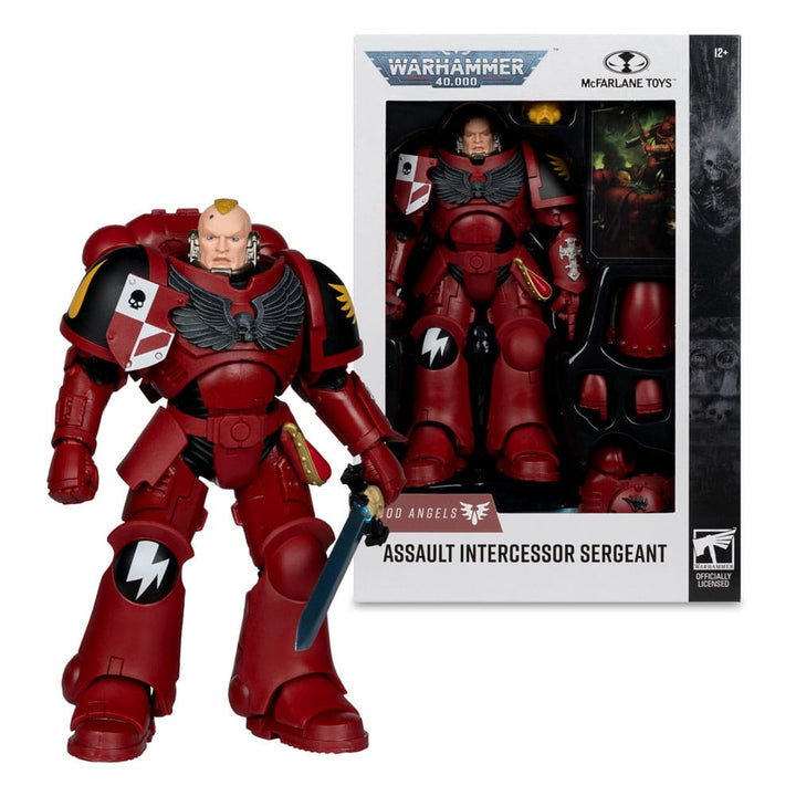 Warhammer 40,000 Blood Angel Intercessor Sergeant 7" Scale Action Figure