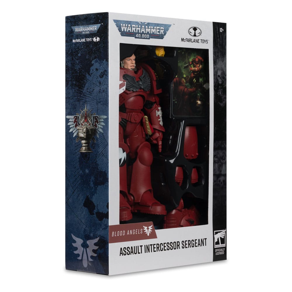 Warhammer 40,000 Blood Angel Intercessor Sergeant 7" Scale Action Figure