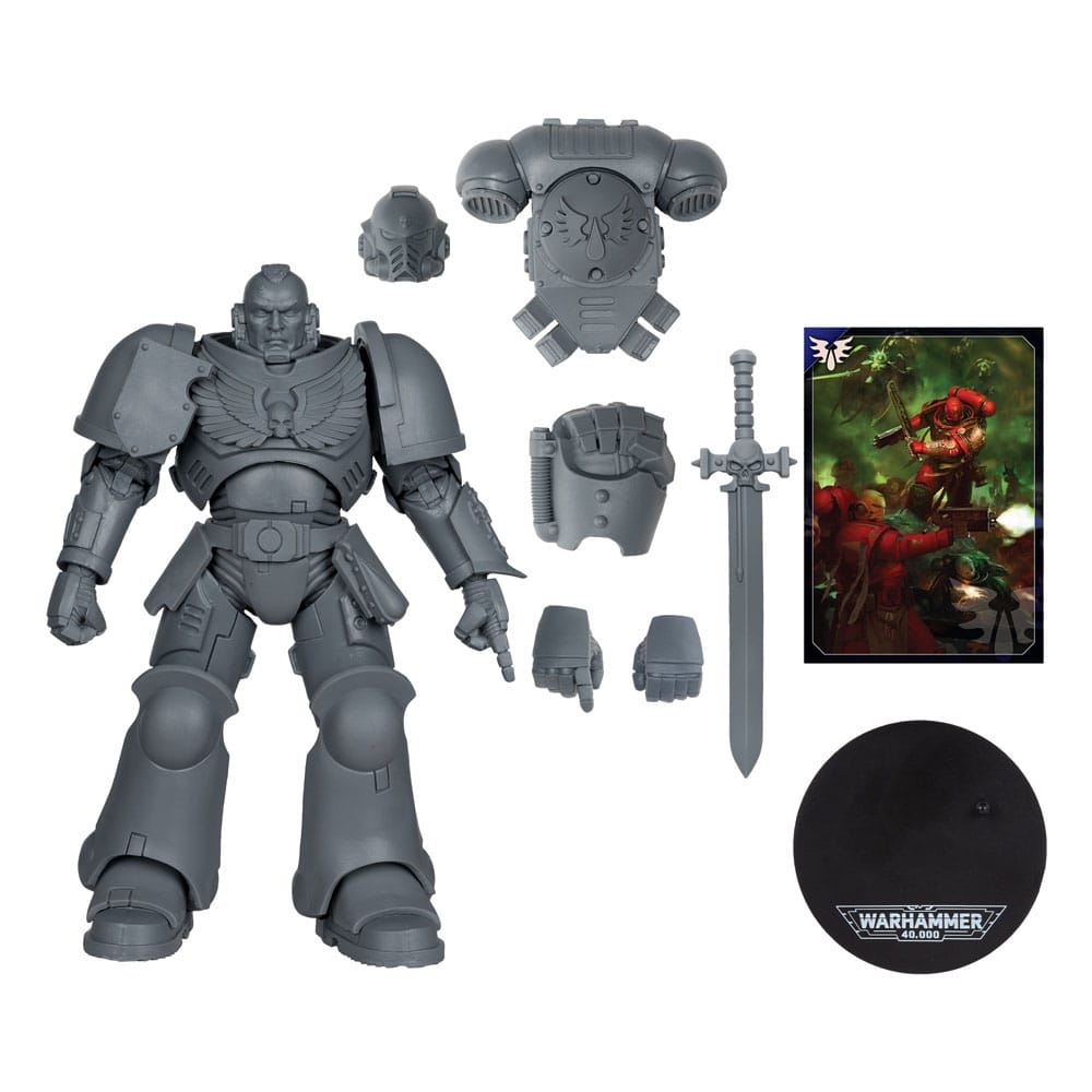 Warhammer 40,000 Assault Intercessor Sergeant 7" Scale Action Figure [Artist Proof]