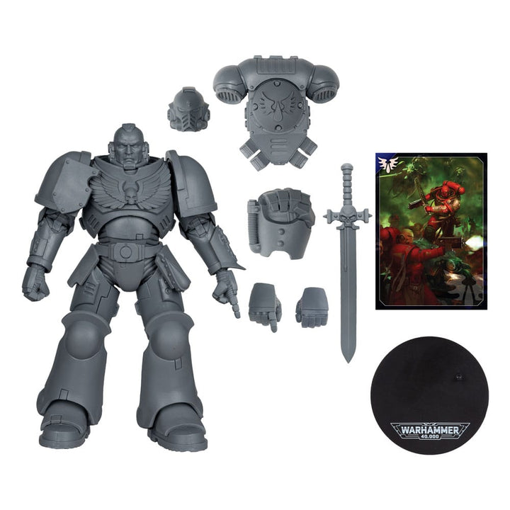 Warhammer 40,000 Assault Intercessor Sergeant 7" Scale Action Figure [Artist Proof]