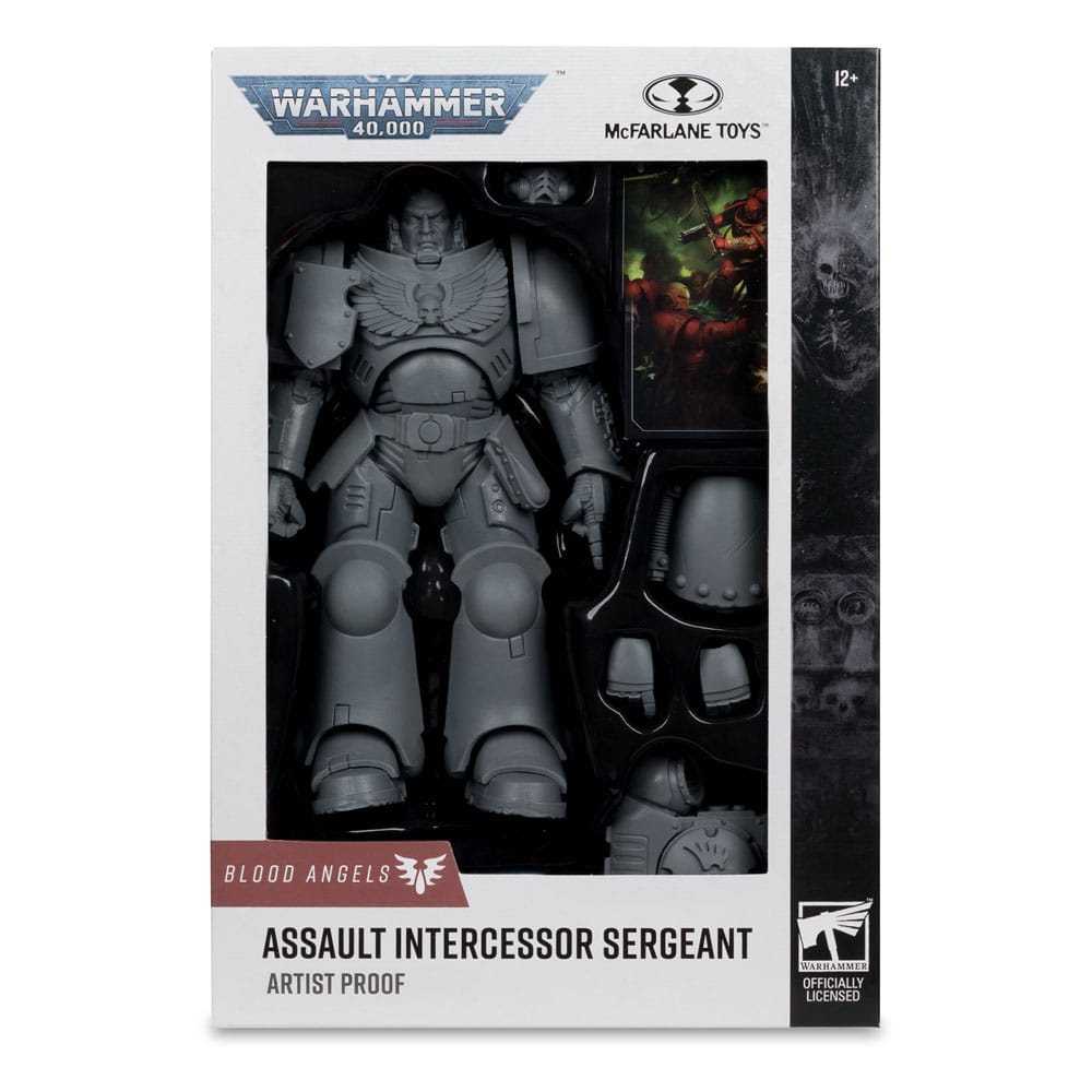 Warhammer 40,000 Assault Intercessor Sergeant 7" Scale Action Figure [Artist Proof]