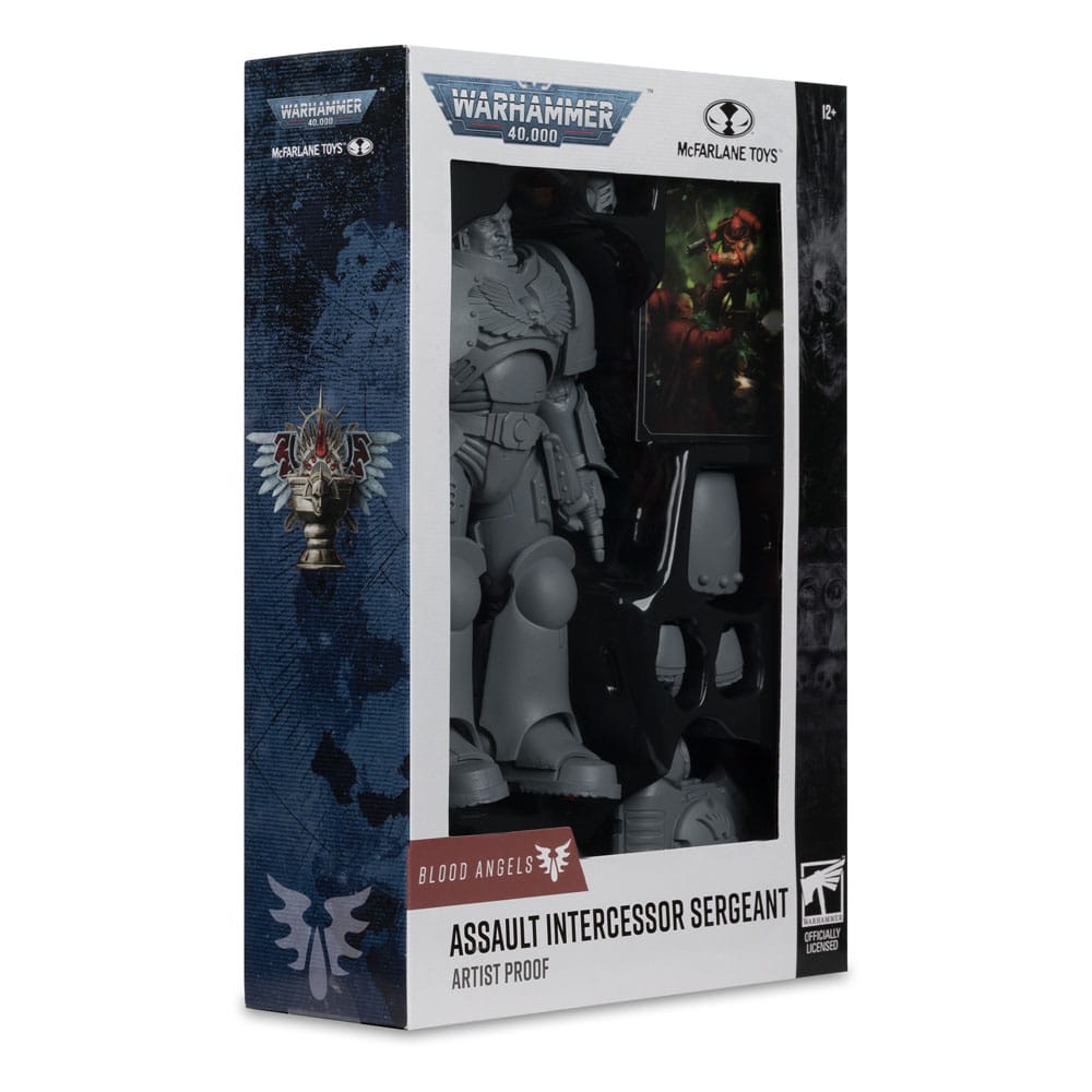 Warhammer 40,000 Assault Intercessor Sergeant 7" Scale Action Figure [Artist Proof]