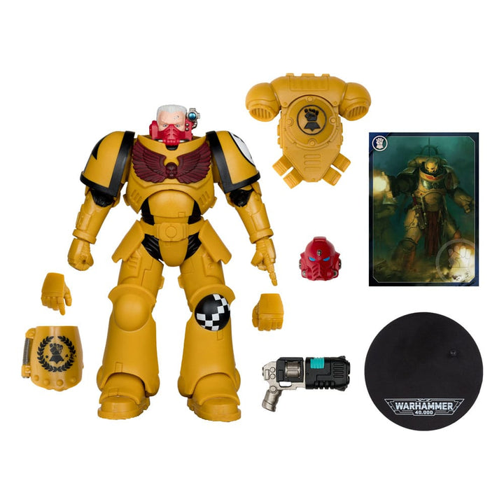 Warhammer 40,000 Imperial Fist Intercessor Sergeant 7" Scale Action Figure