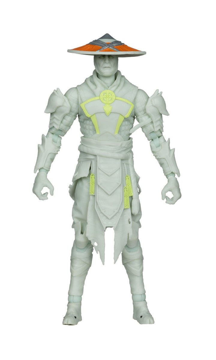 Mortal Kombat Raiden Glow in the Dark Gold Label Action Figure 18 cm