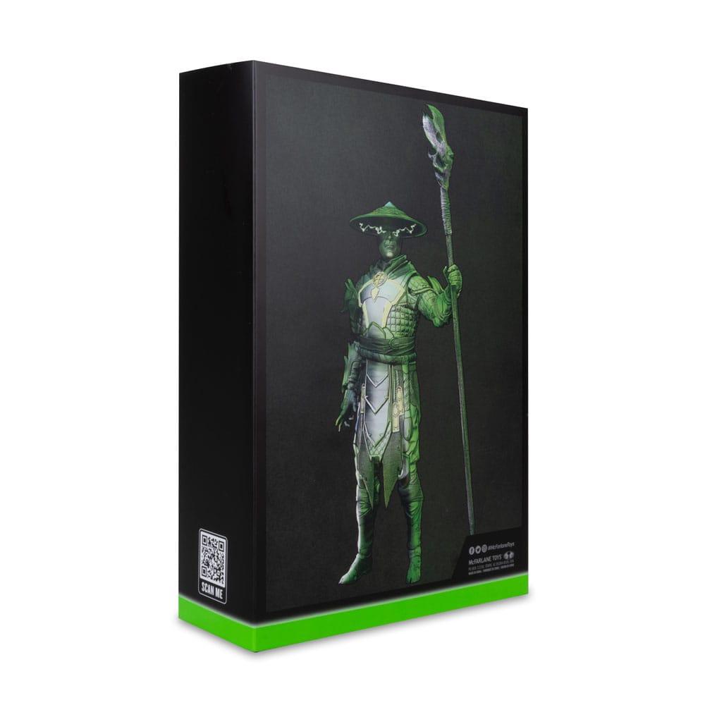 Mortal Kombat Raiden Glow in the Dark Gold Label Action Figure 18 cm