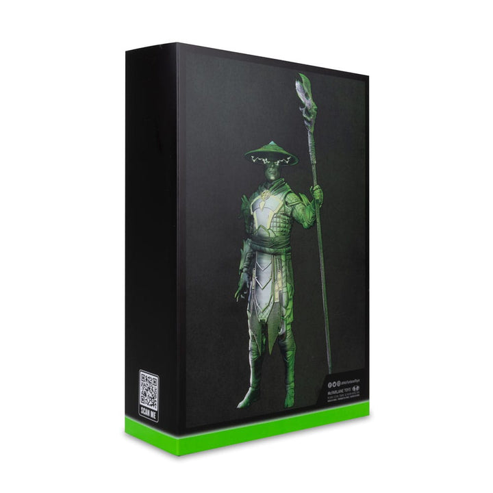 Mortal Kombat Raiden Glow in the Dark Gold Label Action Figure 18 cm