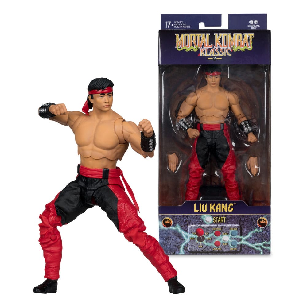 Mortal Kombat Klassics Liu Kang 7" Scale Action Figure