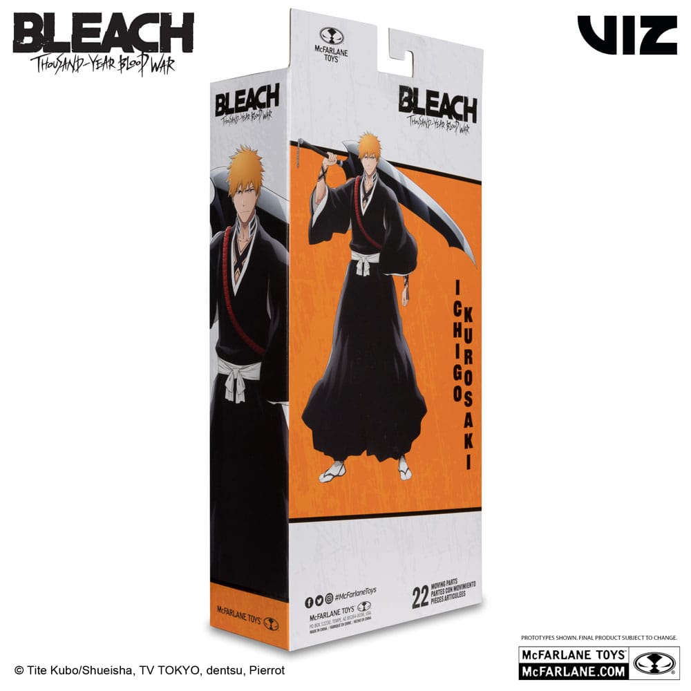 Bleach Thousand-Year Blood War Ichigo Kurosaki 7" Scale Action Figure
