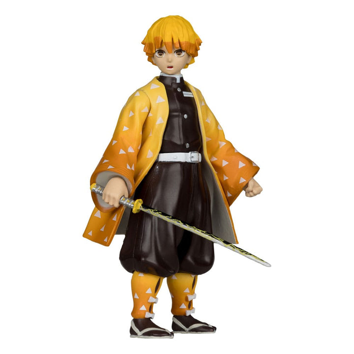 Demon Slayer Kimetsu no Yaiba Zenitsu Agatsuma 5" Scale Action Figure