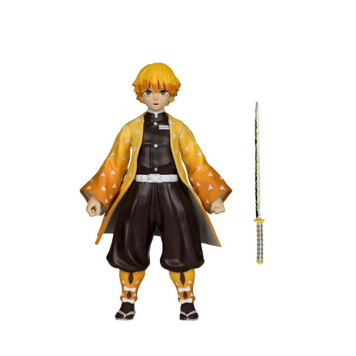Demon Slayer Kimetsu no Yaiba Zenitsu Agatsuma 5" Scale Action Figure