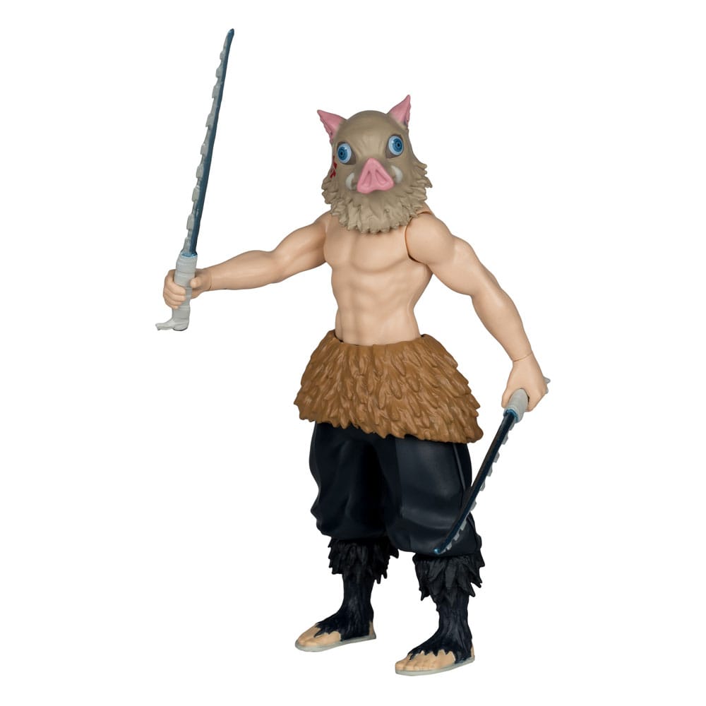 Demon Slayer Kimetsu no Yaiba Hashibira Inosuke 5" Scale Action Figure