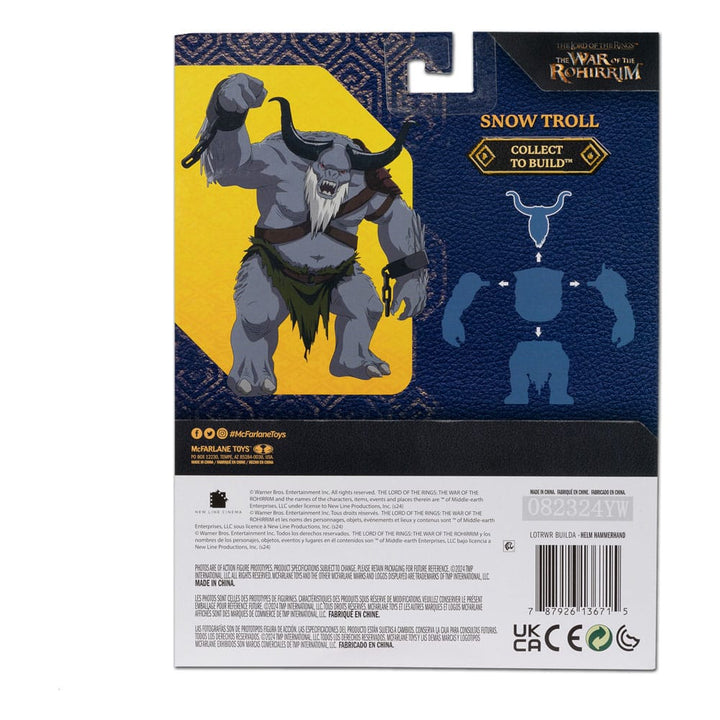 The Lord of the Rings The War of the Rohirrim Assorted 4" Scale Build-A Action Figures (4-Pack)