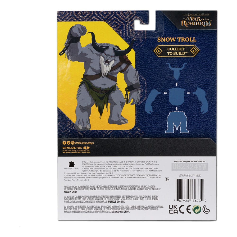 The Lord of the Rings The War of the Rohirrim Assorted 4" Scale Build-A Action Figures (4-Pack)