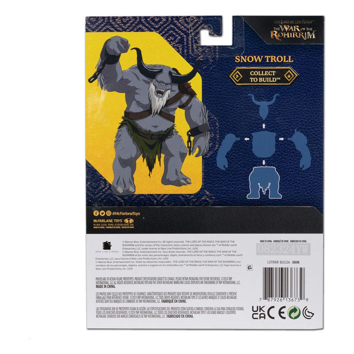 The Lord of the Rings The War of the Rohirrim Assorted 4" Scale Build-A Action Figures (4-Pack)