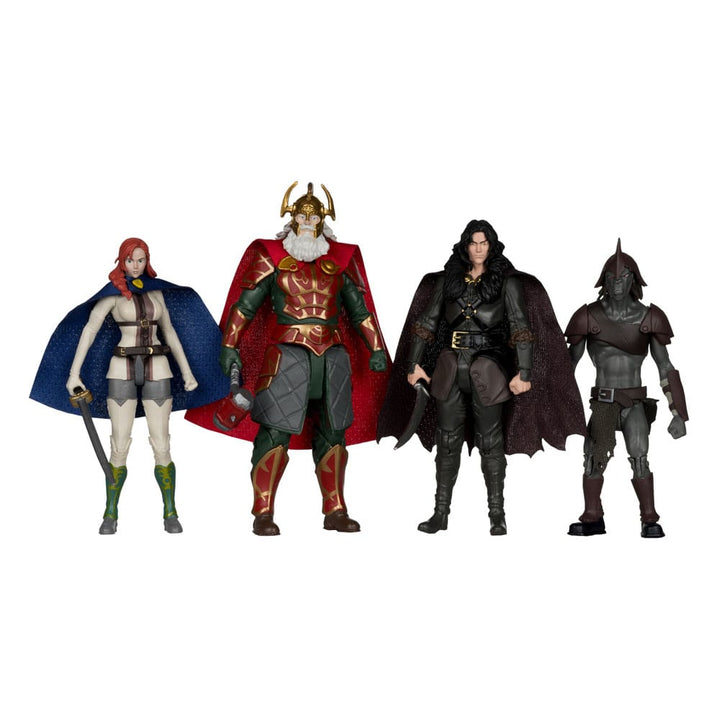 The Lord of the Rings The War of the Rohirrim 4" Scale Action Figures (4-Pack)