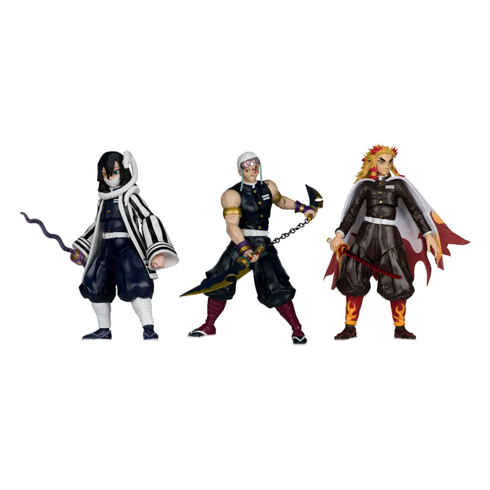Demon Slayer Kimetsu no Yaiba 7" Scale Action Figures Wave 5 Assortment (6‑Pack)