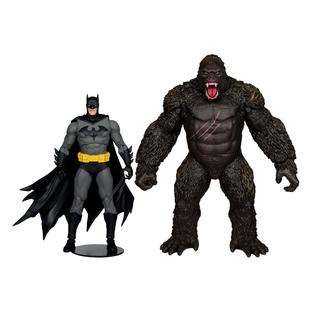 Monsterverse x DC Multiverse Justice League Batman and Kong 11" Scale Action Figures (2-Pack)
