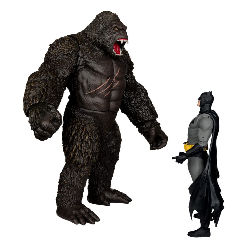 Monsterverse x DC Multiverse Justice League Batman and Kong 11" Scale Action Figures (2-Pack)