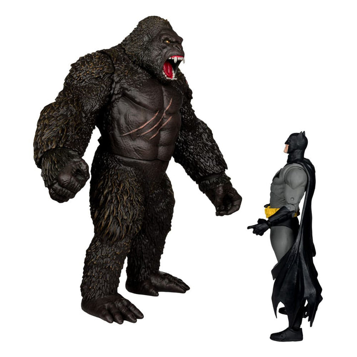 Monsterverse x DC Multiverse Justice League Batman and Kong 11" Scale Action Figures (2-Pack)