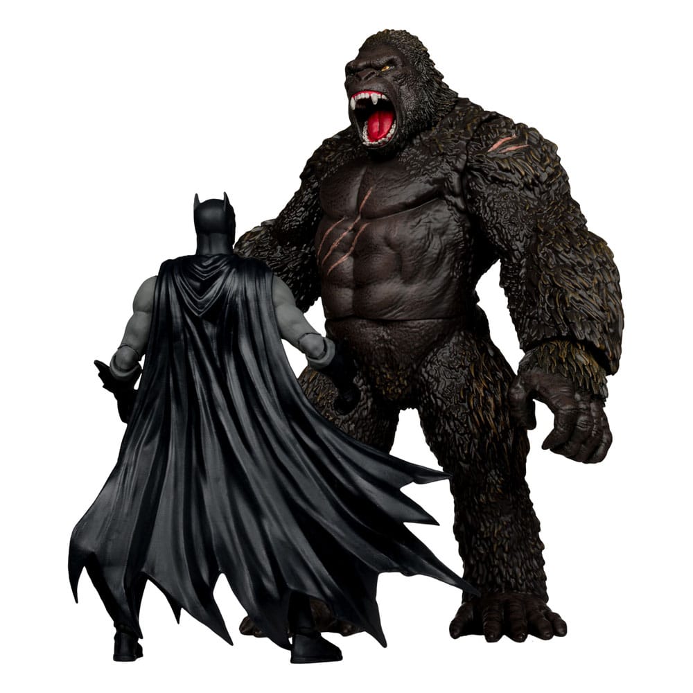 Monsterverse x DC Multiverse Justice League Batman and Kong 11" Scale Action Figures (2-Pack)