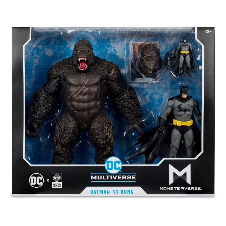Monsterverse x DC Multiverse Justice League Batman and Kong 11" Scale Action Figures (2-Pack)