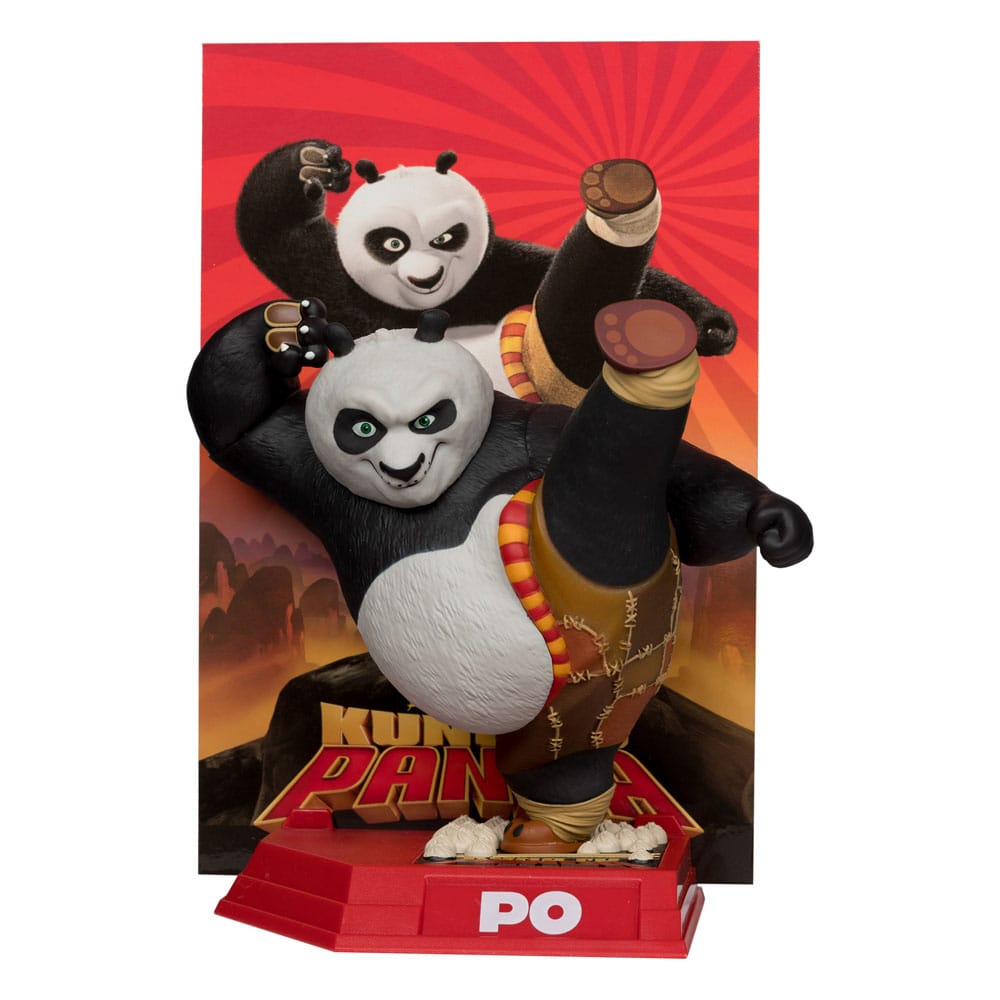 Kung Fu Panda Po Kung Fu Panda Movie Maniacs PVC Statue 17 cm