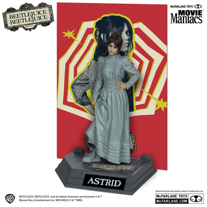 Beetlejuice Movie Maniacs PVC Statue Assortment Set of 6