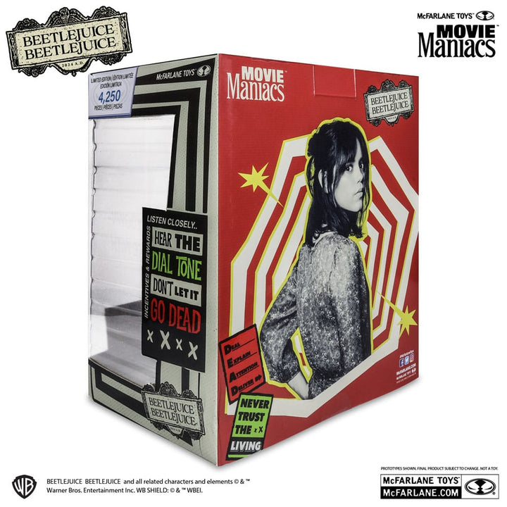 Beetlejuice Movie Maniacs PVC Statue Assortment Set of 6