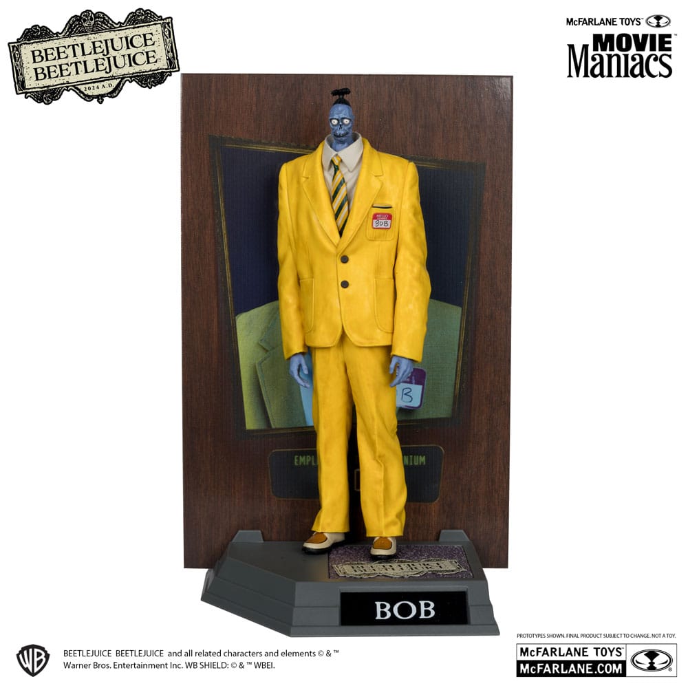 Beetlejuice Movie Maniacs PVC Statue Assortment Set of 6