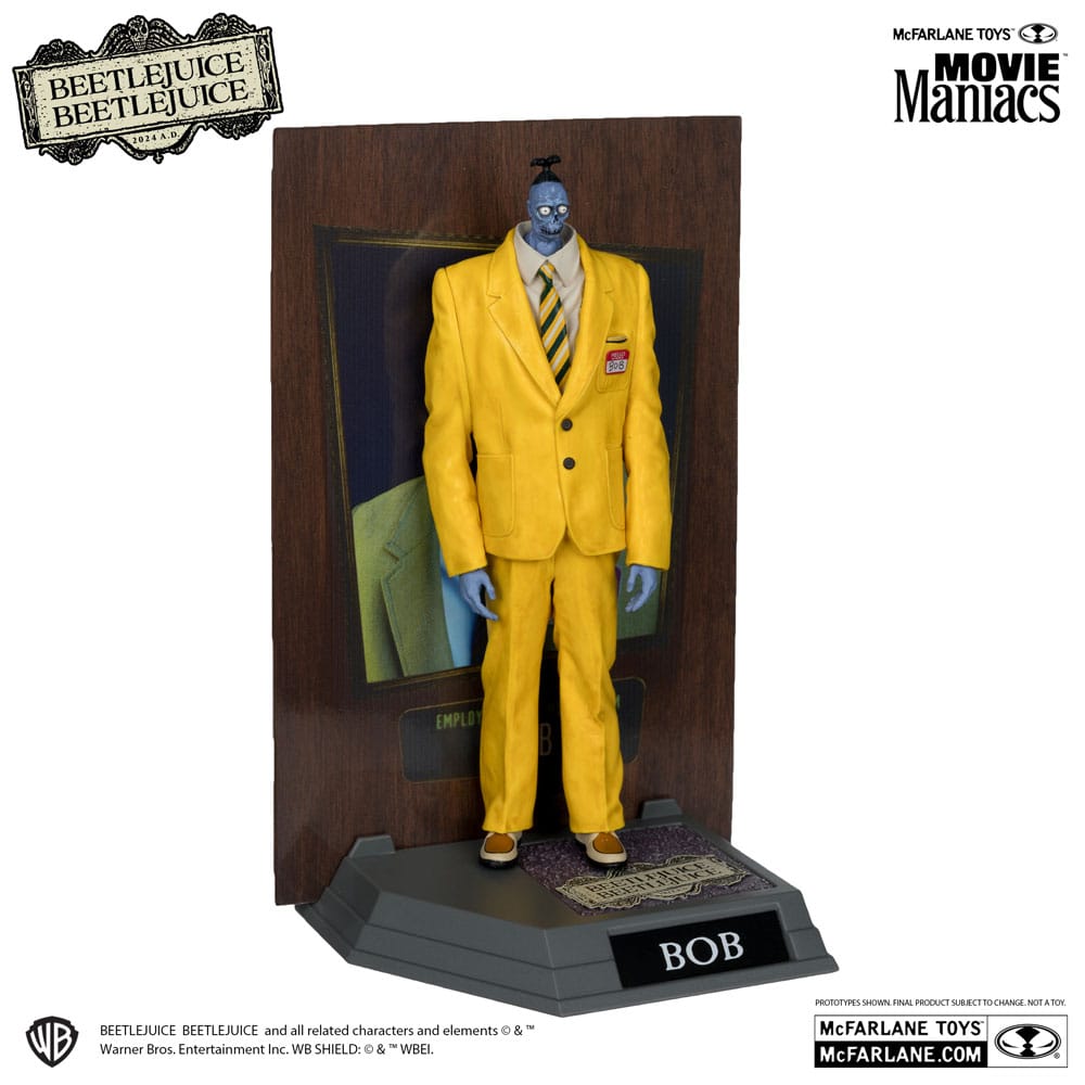 Beetlejuice Movie Maniacs PVC Statue Assortment Set of 6