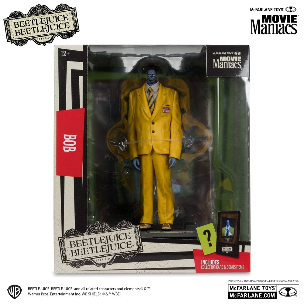 Beetlejuice Movie Maniacs PVC Statue Assortment Set of 6