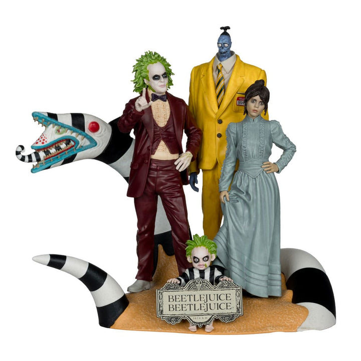 Beetlejuice Movie Maniacs 4-Pack Figures