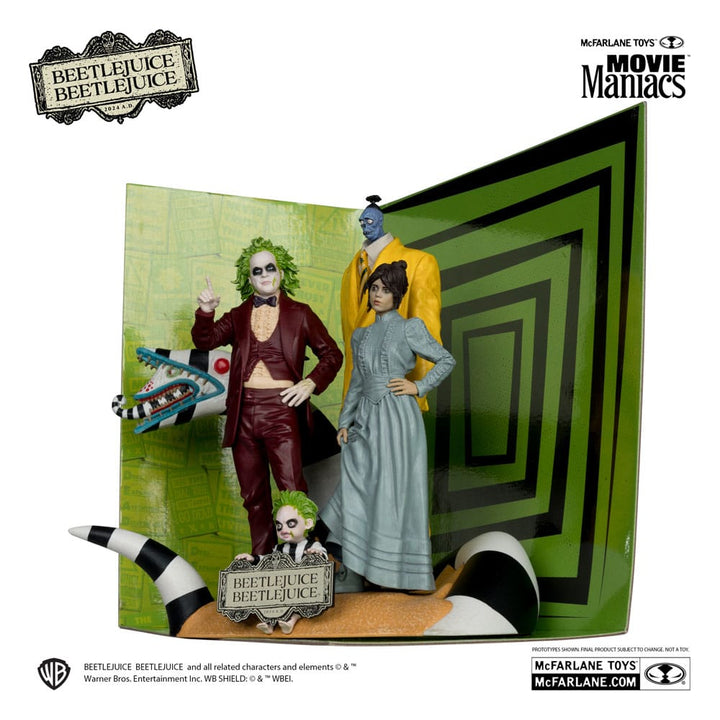 Beetlejuice Movie Maniacs 4-Pack Figures