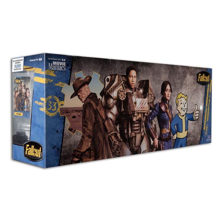 McFarlane Fallout Movie Maniacs 6" Figure Limited Edition Four-Pack Lucy, Maximus, The Ghoul & Vault Boy