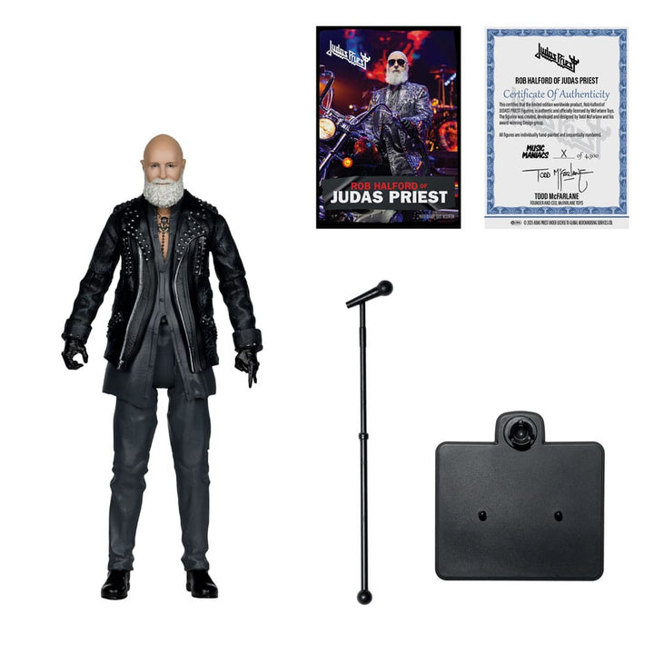 Music Maniacs Heavy Metal Judas Priest Rob Halford 6" Scale Action Figure