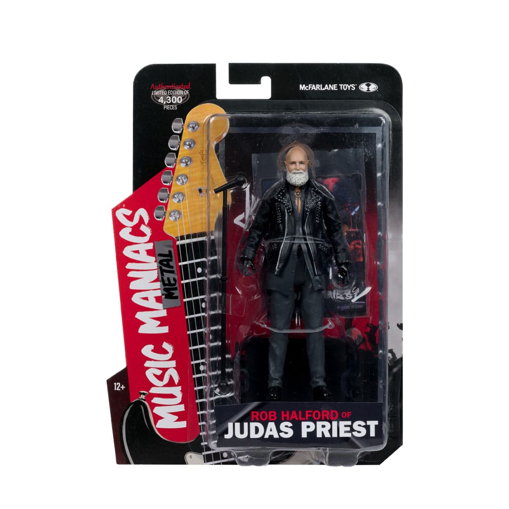 Music Maniacs Heavy Metal Judas Priest Rob Halford 6" Scale Action Figure
