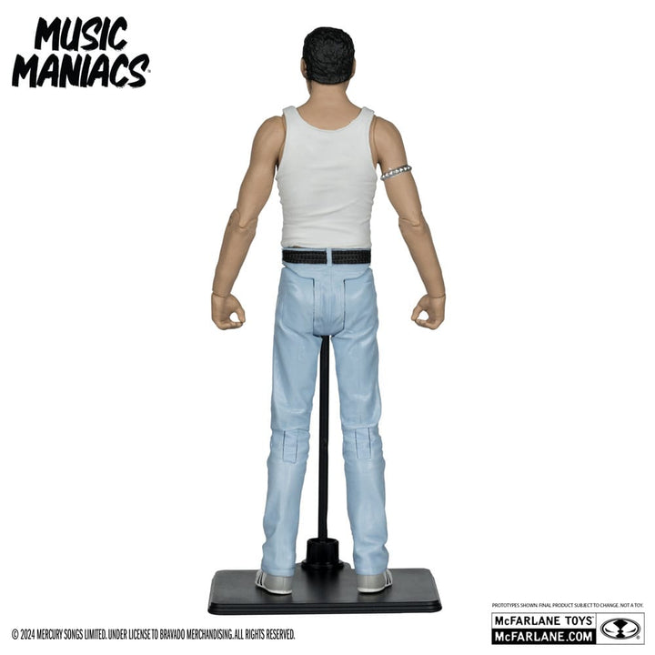 Music Maniacs Rock Freddy Mercury 6" Scale Action Figure