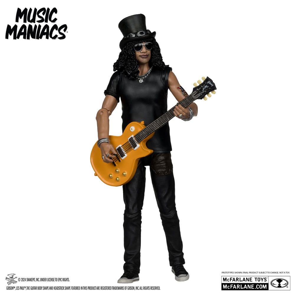 Music Maniacs Rock Slash 6" Scale Action Figure