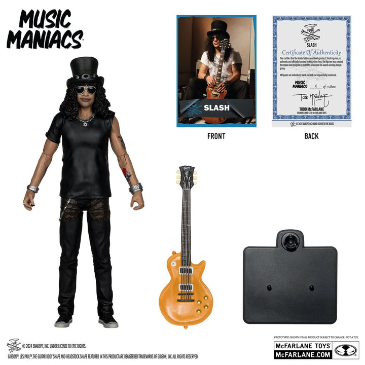 Music Maniacs Rock Slash 6" Scale Action Figure