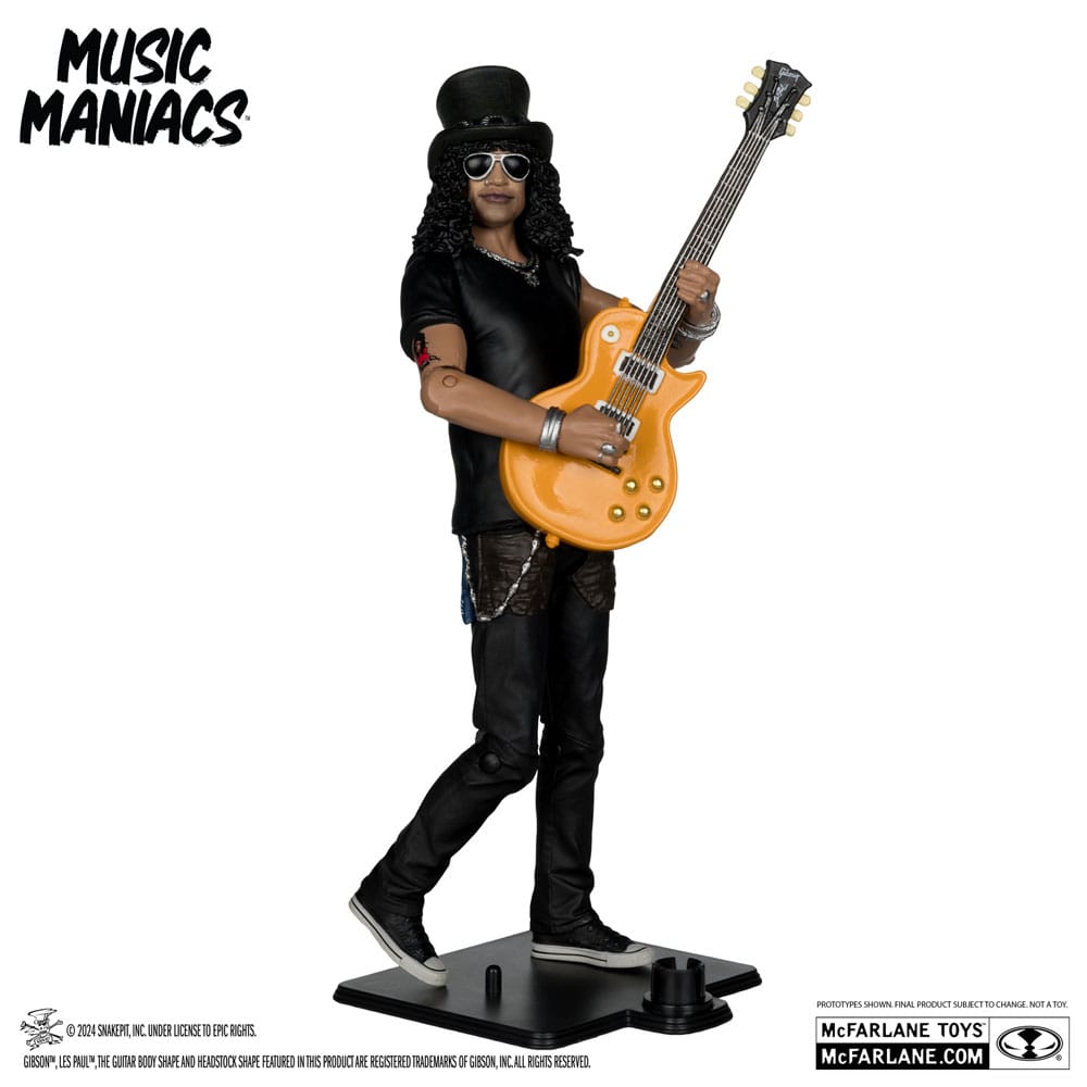 Music Maniacs Rock Slash 6" Scale Action Figure