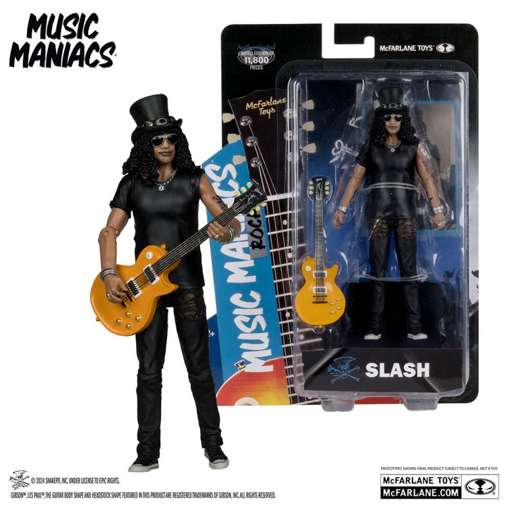 Music Maniacs Rock Slash 6" Scale Action Figure
