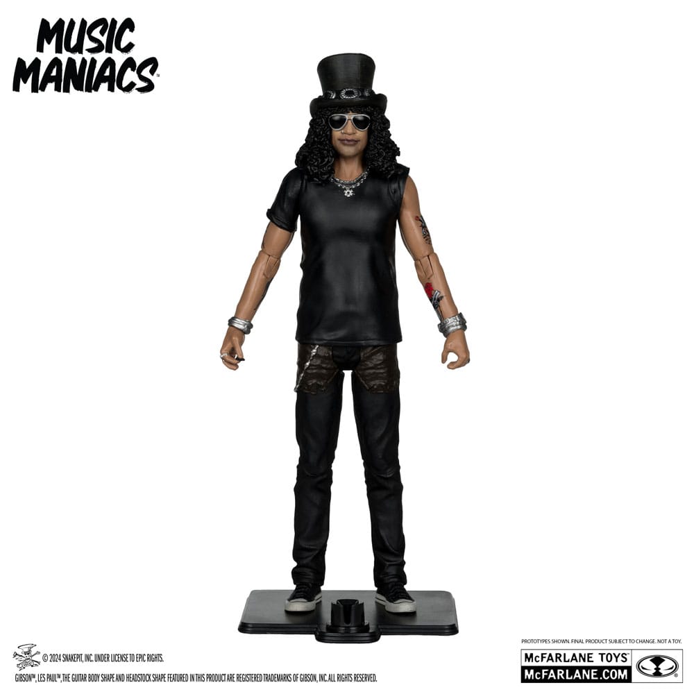 Music Maniacs Rock Slash 6" Scale Action Figure